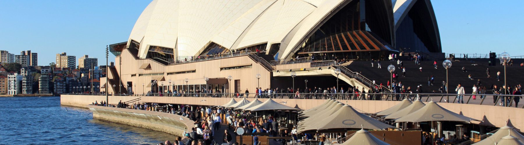 View of Sydney Opera House.